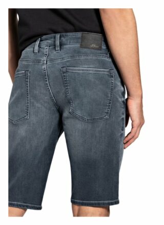 S.Oliver Red Jeans-Shorts blau