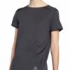 Salomon T-Shirt Outline Summer Mit Mesh-Einsatz grau