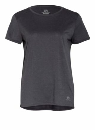 Salomon Outline Summer T-Shirt Damen, Grau