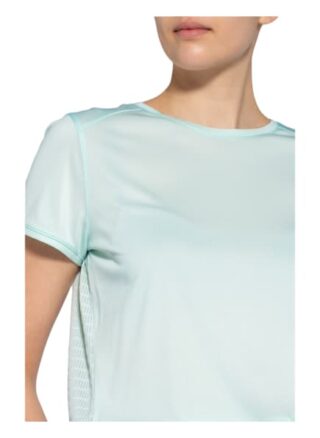 Salomon T-Shirt Outline Summer Mit Mesh-Einsatz gruen