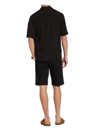 Samsøe  Samsøe Kurzarm-Hemd Taro Regular Fit schwarz