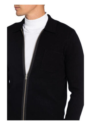 SAMSØE SAMSØE Guna Strickjacke Herren, Schwarz