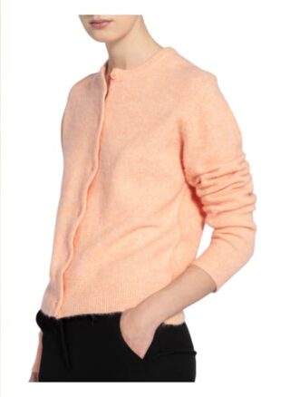 Samsøe Samsøe Strickjacke Mit Alpaka orange