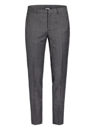 Sandro Anzughose Slim Fit grau