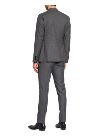 Sandro Anzugsakko Extra Slim Fit grau