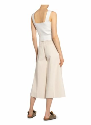 Sandro Cropped-Stricktop weiss