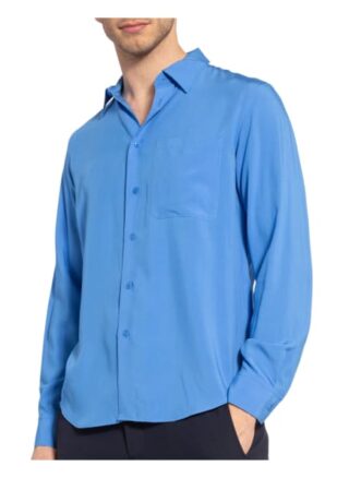 Sandro Hemd Slim Fit blau