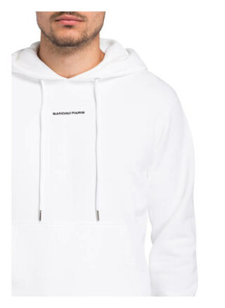 sandro Hoodie Herren, Weiß