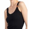 Sandro Jersey-Top schwarz