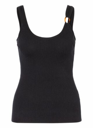 Sandro Jersey-Top schwarz