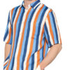 Sandro Kurzarm-Hemd Regular Fit blau