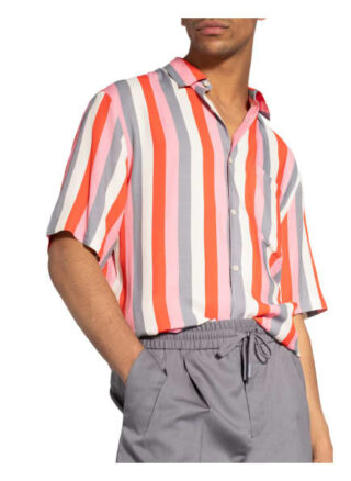 Sandro Kurzarm-Hemd Regular Fit grau
