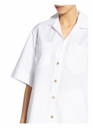 Sandro Oversized-Hemdbluse weiss