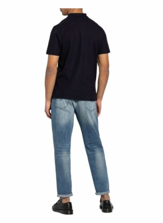 Sandro Piqué-Poloshirt blau