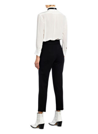 sandro Seidenbluse Damen, Weiß