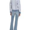 Sandro Strickjacke Im Materialmix blau