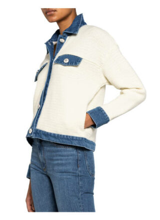 sandro Strickjacke Damen, Blau