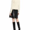 Sandro Strickjacke Mit Perlenbesatz beige
