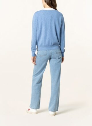 Sandro Strickjacke blau