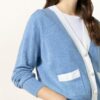 Sandro Strickjacke blau