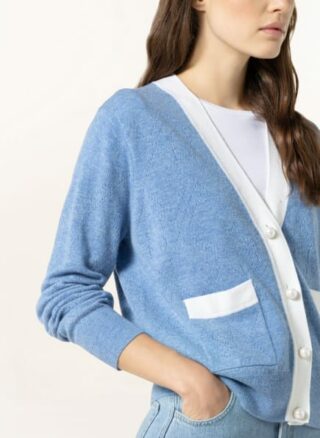 Sandro Strickjacke blau