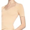 Sandro Strickshirt beige