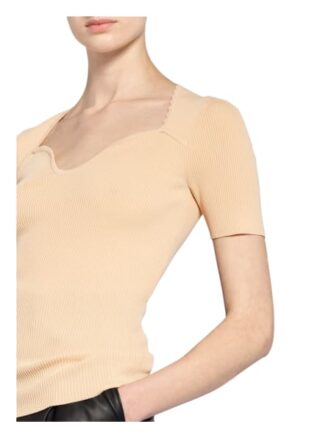 Sandro Strickshirt beige