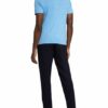 Sandro T-Shirt Aus Leinen blau