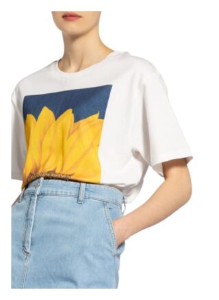 Sandro T-Shirt Mit Schmucksteinbesatz weiss