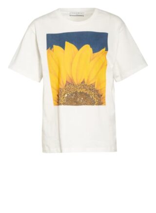 Sandro T-Shirt Mit Schmucksteinbesatz weiss