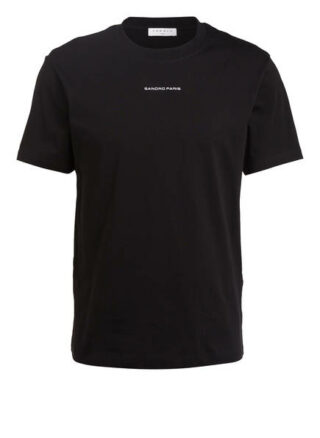 sandro T-Shirt Herren, Schwarz