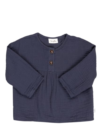 Sanetta Pure Blusenshirt blau Sanetta Pure Blusenshirt blau