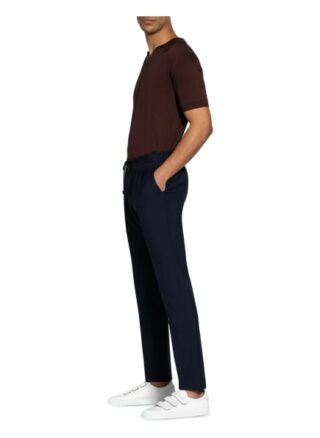 Sartoria Latorre Hose Im Jogging-Stil Extra Slim Fit blau