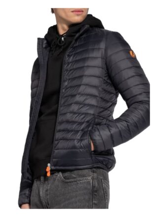 SAVE THE DUCK Steppjacke Herren, Schwarz