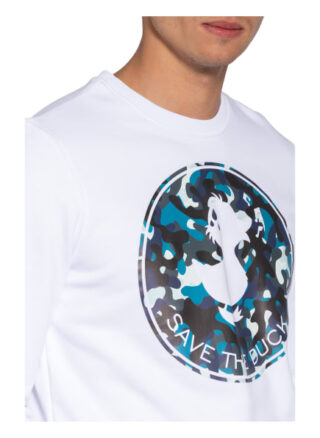 SAVE THE DUCK Sweatshirt Herren, Weiß