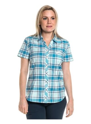 Schöffel Bluse Blouse Calanche L blau