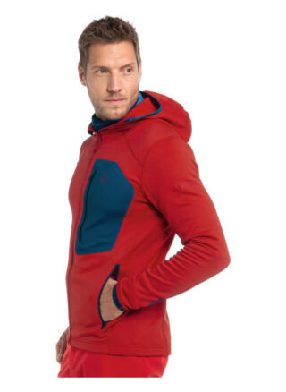 Schöffel Fleecejacke Fleece Hoody Bieltal M rot
