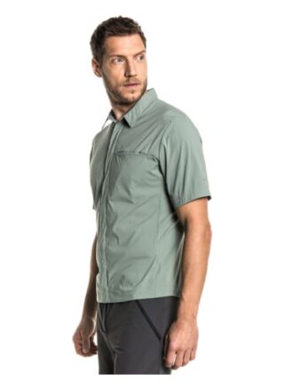Schöffel Hohe Reuth M Casual-Hemd Herren, Grün