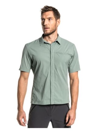 Schöffel Hemd Shirt Hohe Reuth M gruen