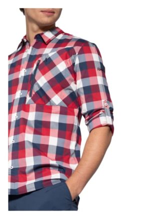 Schöffel Hirschberg Casual-Hemd Herren, Rot