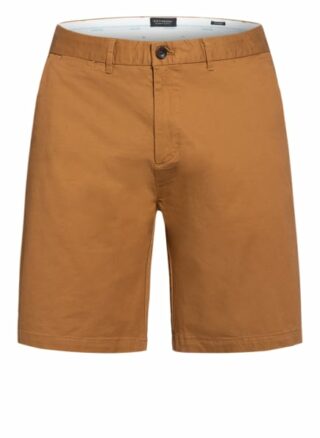 Scotch & Soda Chino-Shorts Stuart Regular Slim Fit braun