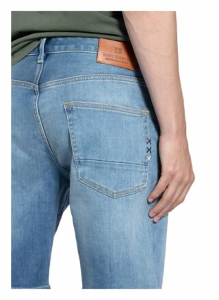 Scotch & Soda Jeans-Shorts Ralston blau