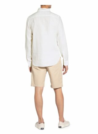 Scotch & Soda Leinenhemd Regular Fit weiss