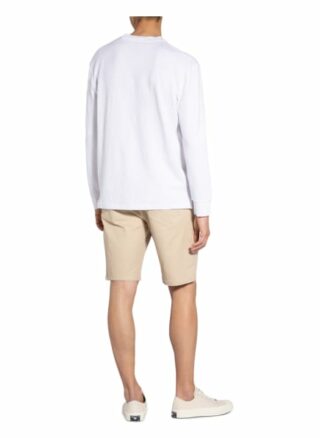 Scotch & Soda Longsleeve Aus Leinen weiss