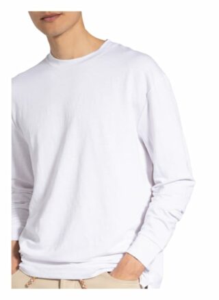 Scotch & Soda Longsleeve Aus Leinen weiss