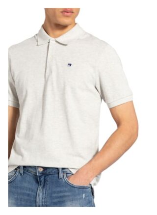 Scotch & Soda Pique-Poloshirt Herren, Grau