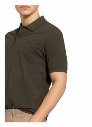 Scotch & Soda Piqué-Poloshirt Herren, Grün