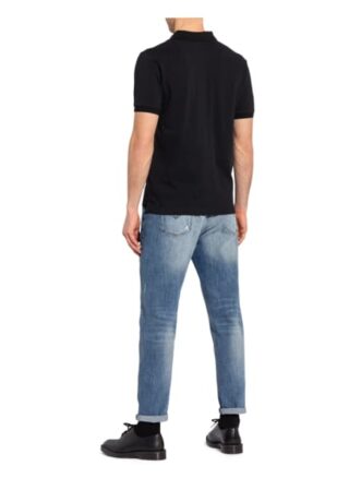 Scotch & Soda Pique-Poloshirt Herren, Schwarz