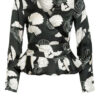 Scotch & Soda Wickelbluse gruen