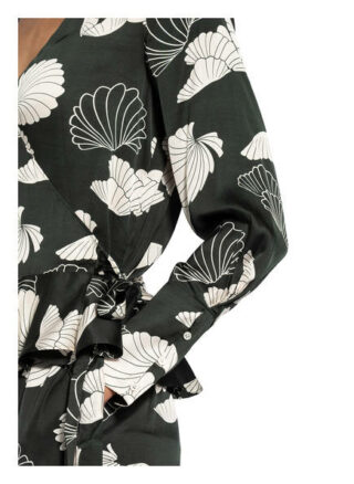 Scotch & Soda Wickelbluse gruen